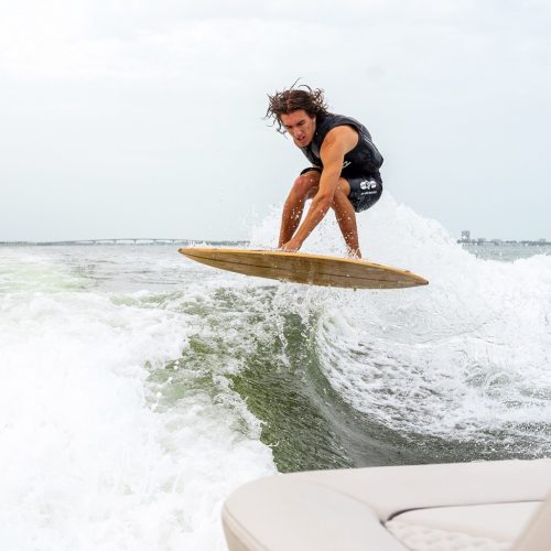 Wakesurf Air time by shore boards