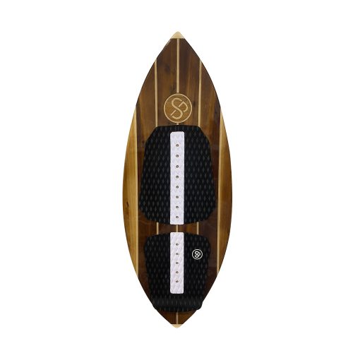 whiplash vintage comp series wood wakesurf board